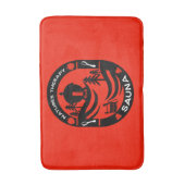 ラグジュアリーサウナギフト バスマット (正面縦)