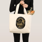 ラグジュアリーサウナギフト ラージトートバッグ (正面(商品))