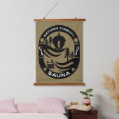 ラグジュアリーサウナギフト 吊り下げ型タペストリー (寝室)