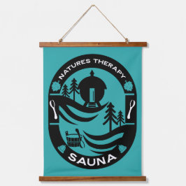 ラグジュアリーサウナギフト 吊り下げ型タペストリー