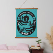 ラグジュアリーサウナギフト 吊り下げ型タペストリー (寝室)