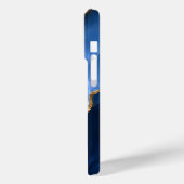 ラグジュアリーサファイアブルーマーブル Case-Mate iPhoneケース (裏面 / 左)