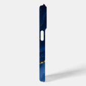 ラグジュアリーサファイアブルーマーブル Case-Mate iPhoneケース (裏面 / 右)