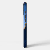 ラグジュアリーサファイアブルーマーブル Case-Mate iPhoneケース (裏面 / 左)