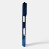 ラグジュアリーサファイアブルーマーブル Case-Mate iPhoneケース (裏面 / 右)