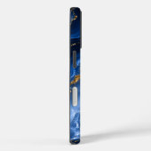 ラグジュアリーサファイア大理石めのう Case-Mate iPhoneケース (裏面 / 右)