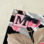 ラグジュアリーサマータイモノグラムのムタイガーバラ ビーチタオル (インサイチュ)