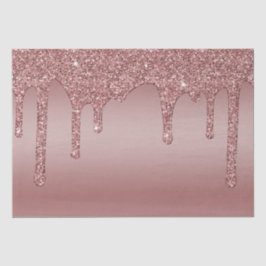 ラグジュアリーシックバラ金ゴールドスパークルグリッタードリップ 薄葉紙