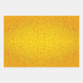 ラグジュアリーシック金ゴールドギフト ラッピングペーパーシート (正面)