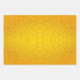 ラグジュアリーシック金ゴールドギフト ラッピングペーパーシート