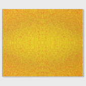 ラグジュアリーシック金ゴールドギフト ラッピングペーパー (フラット)