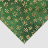 ラグジュアリーシック金ゴールドスノーフレークスクリスマスホリデーズ 薄葉紙 (詳細)