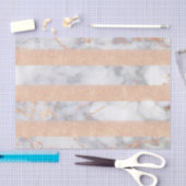 ラグジュアリーシャイニーストライプグリッターグラデーション大理石 薄葉紙 (クラフト)