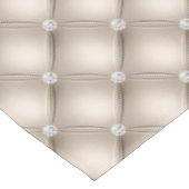 ラグジュアリーシャンパンダイヤモンドタフテッドパターン テーブルクロス (アングル)