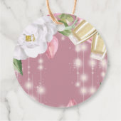 ラグジュアリーシャンパンバースデーパーティーサンキュー フェイバータグ (裏面)