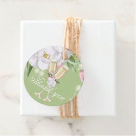 ラグジュアリーシャンパンバースデーパーティーサンキュー フェイバータグ