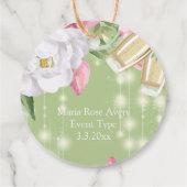 ラグジュアリーシャンパンバースデーパーティーサンキュー フェイバータグ (裏面)