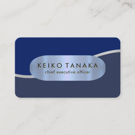 ラグジュアリーシルバーウェーブレイヤーズCEO 名刺 (正面)