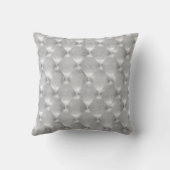 ラグジュアリーシルバーグレータフテッドレザーオペティティブグラム クッション (裏面)