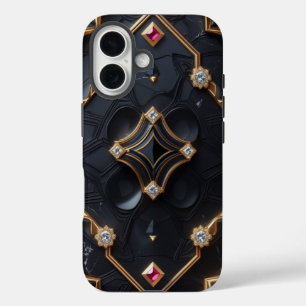 ラグジュアリージュエリードダイヤモンドアイフォンケース iPhone 16ケース