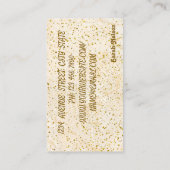 ラグジュアリースイートイエロー 名刺 (裏面)