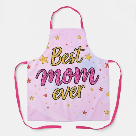 ラグジュアリースター人気があるズギフトコレクション エプロン (正面)