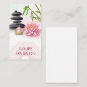 ラグジュアリースパサロン 名刺 (正面/裏面)