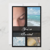 ラグジュアリースパリゾートテーマ 招待状 (裏面)