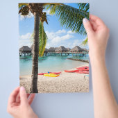 ラグジュアリースパリゾートビーチ チラシ (手)