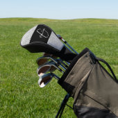 ラグジュアリースパークルシルバーグリッター名 ゴルフヘッドカバー (インサイチュ)