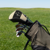 ラグジュアリースパークル金ゴールドグリッター名 ゴルフヘッドカバー (インサイチュ)