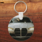 ラグジュアリースポーツカーキーチェお洒落ーン – 自動車愛好家 キーホルダー (裏面)