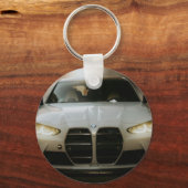ラグジュアリースポーツカーキーチェお洒落ーン – 自動車愛好家 キーホルダー (正面)