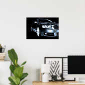 ラグジュアリースポーツカー ポスター (ホームオフィス)