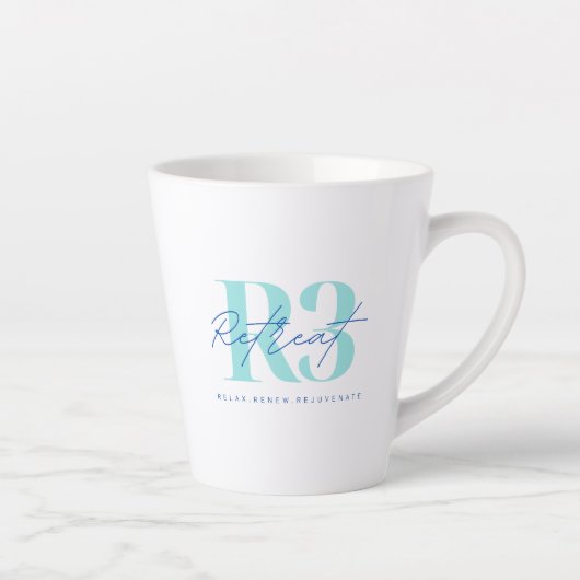 ラグジュアリーセルフウェ気にルネスリトリートブランド カフェラテマグ (右)