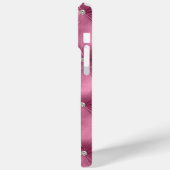ラグジュアリーソフトピンクベフェイクルベット Case-Mate iPhoneケース (裏面 / 左)