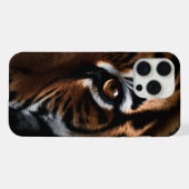 "ラグジュアリータイガーアイiPhone 15 Pro Maxケース – iPhoneケース (裏面横)