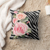 ラグジュアリータイガーバラトレンディーライン クッション (ブランケット)