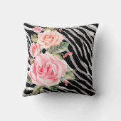 ラグジュアリータイガーバラトレンディーライン クッション (裏面)