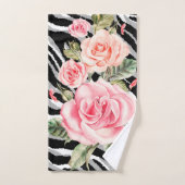 ラグジュアリータイガーバラトレンディーライン バスタオルセット (ハンドタオル)