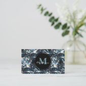 ラグジュアリーダイアモンドジュエルジェムデザイン 名刺 (スタンド正面)