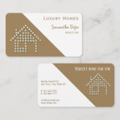 ラグジュアリーダイアモンドホーム |プロフェッショナル実在不動産 名刺 (正面/裏面)