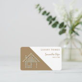 ラグジュアリーダイアモンドホーム |プロフェッショナル実在不動産 名刺 (スタンド正面)