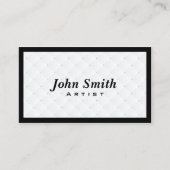 ラグジュアリーダイヤモンドキルトアーティスト名刺 名刺 (正面)
