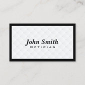 ラグジュアリーダイヤモンドキルトオプティシアンビジネスカード 名刺 (正面)