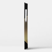 ラグジュアリーダイヤモンドホーム |ゴールデンイニタル Case-Mate iPhoneケース (裏面 / 左)