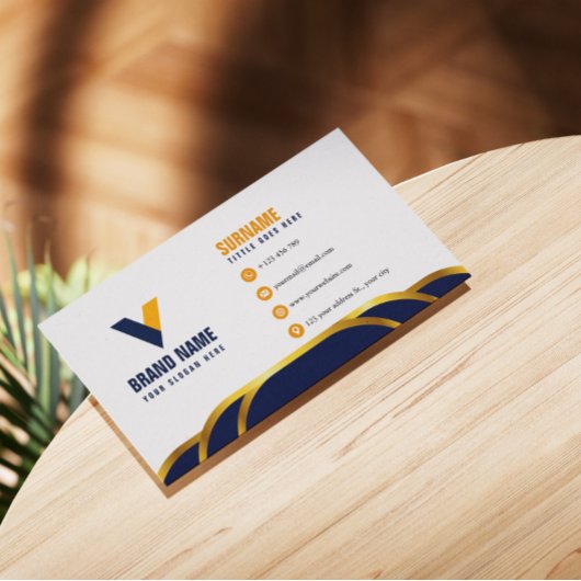 ラグジュアリーダークカラー 名刺