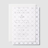 ラグジュアリートランスペアレントベラム結婚式招待状 ベラム紙招待状 (オフセット (招待状))