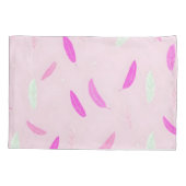 ラグジュアリートレンディーフェザーズボホコレクション 枕カバー (裏面)