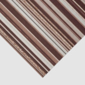 ラグジュアリートレンディーブラウンホワイトリネンテクスチャコレクション 薄葉紙 (詳細)